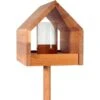 Dobar Design-Vogelhaus Bauhaus Mit Ständer -Doppler Verkäufe 2024 617 4637 futterhauseiche 1