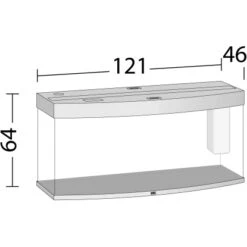 Juwel Aquarium-Set Vision LED Schwarz 260 L -Doppler Verkäufe 2024 6350 vision260ledschwarz 3