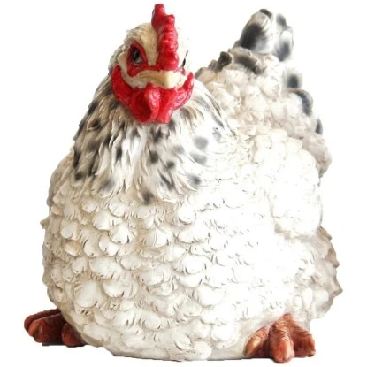 Deko-Figur Huhn Sitzend 20 Cm 4 Deko-Figur Huhn Sitzend 20 Cm – Bild 2