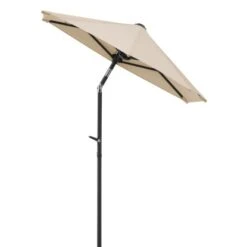 Schneider Schirme Balkonschirm 150 Cm X 150 Cm Natur Mit Kurbelmechanik -Doppler Verkäufe 2024 661393 2630 4