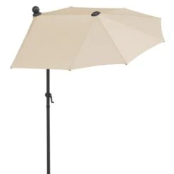 Schneider Schirme Balkonschirm 150 Cm X 150 Cm Natur Mit Kurbelmechanik -Doppler Verkäufe 2024 661393 2630 6