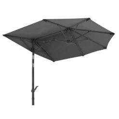 Schneider Schirme Balkonschirm 150 Cm X 150 Cm Anthrazit Mit Kurbelmechanik -Doppler Verkäufe 2024 661399 2630 7