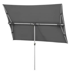 Schneider Schirme Balkonschirm 140 Cm X 190 Cm Anthrazit Mit Handöffner