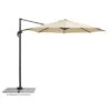 Schneider Schirme Ampelschirm Ø 300 Cm Natur Mit Kurbelmechanik