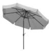 Schneider Schirme Marktschirm Ø 270 Cm Silbergrau Mit Kurbelmechanik -Doppler Verkäufe 2024 661677 2630 1