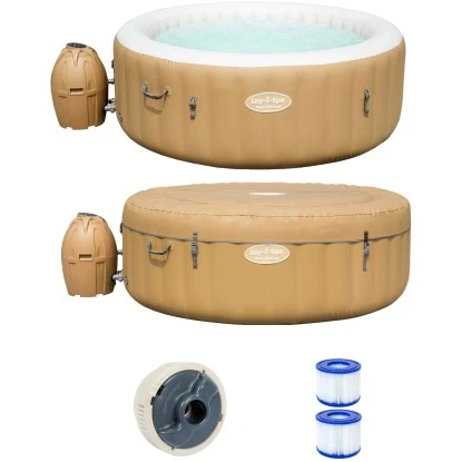 Bestway Lay-Z-Spa Palm Springs AirJet Rund 196 Cm X 71 Cm 7 Bestway Lay-Z-Spa Palm Springs AirJet Rund 196 Cm X 71 Cm – Bild 5