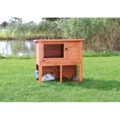 Trixie Kleintierstall Natura Mit Freilaufgehege 104 Cm X 97 Cm X 52 Cm Braun -Doppler Verkäufe 2024 704240 3691 62301 stall 2