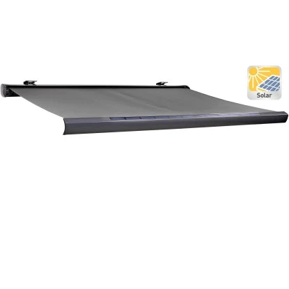 Kassettenmarkise Maraca 3 M X 2 M Anthrazit Solarbetrieben 3 Kassettenmarkise Maraca 3 M X 2 M Anthrazit Solarbetrieben