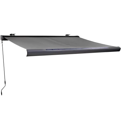Kassettenmarkise Maraca 3 M X 2 M Anthrazit Solarbetrieben 8 Kassettenmarkise Maraca 3 M X 2 M Anthrazit Solarbetrieben – Bild 6