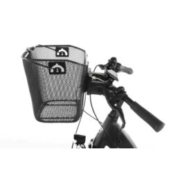 Fischer E-Bike Korb Plus Engmaschig Schwarz