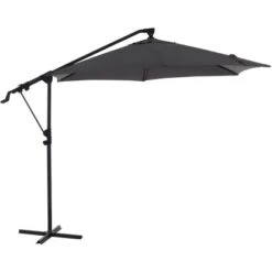 Siena Garden Ampelschirm Ø 300 Cm Anthrazit Mit Push-Up Mechanik