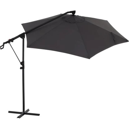 Siena Garden Ampelschirm Ø 300 Cm Anthrazit Mit Push-Up Mechanik 8 Siena Garden Ampelschirm Ø 300 Cm Anthrazit Mit Push-Up Mechanik – Bild 6