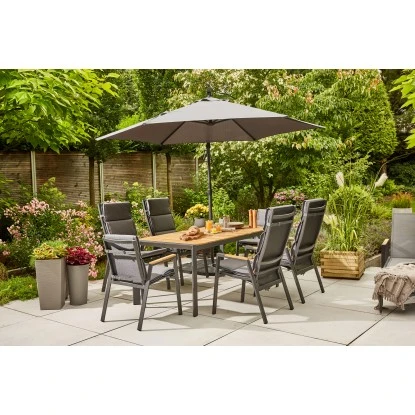 Siena Garden Ampelschirm Ø 300 Cm Anthrazit Mit Push-Up Mechanik 16 Siena Garden Ampelschirm Ø 300 Cm Anthrazit Mit Push-Up Mechanik – Bild 14