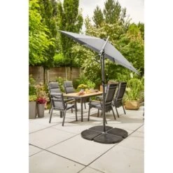 Siena Garden Ampelschirm Ø 300 Cm Anthrazit Mit Push-Up Mechanik 32 Siena Garden Ampelschirm Ø 300 Cm Anthrazit Mit Push-Up Mechanik -Doppler Verkäufe 2024 717117 1346 15