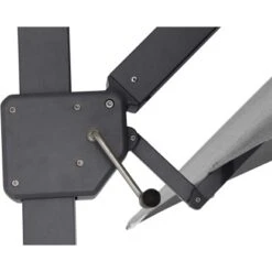 Siena Garden Ampelschirm Stratos 400 Cm X 300 Cm Grau Mit Kurbelmechanik -Doppler Verkäufe 2024 717124 1346 06