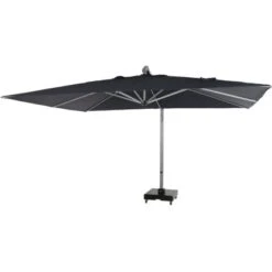 Siena Garden Ampelschirm Stratos 400 Cm X 300 Cm Schwarz Mit Kurbelmechanik -Doppler Verkäufe 2024 717127 1346 07