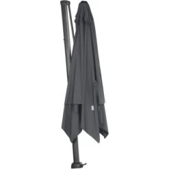 Siena Garden Ampelschirm Sunset N+ 300 Cm X 300 Cm Anthrazit Mit Kurbelmechanik -Doppler Verkäufe 2024 717136 1346 07