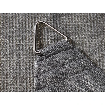 Sonnensegel Sun City Dreieck HDPE 360 Cm X 360 Cm X 360 Cm Anthrazit 5 Sonnensegel Sun City Dreieck HDPE 360 Cm X 360 Cm X 360 Cm Anthrazit – Bild 3