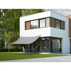 Sonnensegel Neptun Beach Quadrat 360 Cm X 360 Cm Silbergrau -Doppler Verkäufe 2024 717374 2137 5