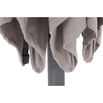 Siena Garden Marktschirm Avio Ø 250 Cm Taupe Mit Kurbelmechanik 19 Siena Garden Marktschirm Avio Ø 250 Cm Taupe Mit Kurbelmechanik – Bild 17