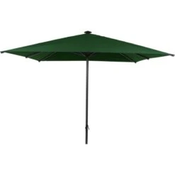 Siena Garden Marktschirm Gastro 300 Cm X 300 Cm Grün Mit Seilzugmechanik