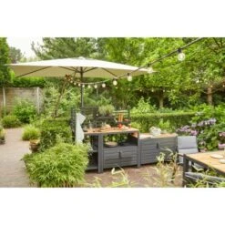 Siena Garden Marktschirm Isa 200 Cm X 300 Cm Grau Mit Kurbelmechanik -Doppler Verkäufe 2024 717453 1346 12