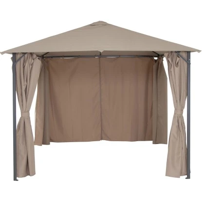 Siena Garden Pavillon Phoenix 300 Cm X 300 Cm Taupe 4 Siena Garden Pavillon Phoenix 300 Cm X 300 Cm Taupe – Bild 2