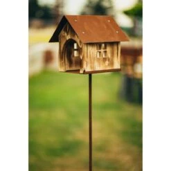 Ferrum Art Design Vogelhäuschen Modern 166 Cm Edelrost -Doppler Verkäufe 2024 737873 3464 2