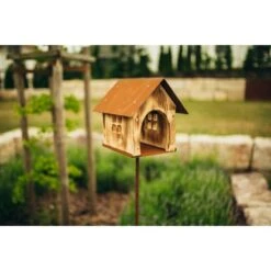 Ferrum Art Design Vogelhäuschen Modern 166 Cm Edelrost -Doppler Verkäufe 2024 737873 3464 3