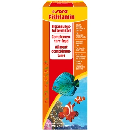 Sera Aquarium-Heilmittel Fishtamin 100 Ml 3 Sera Aquarium-Heilmittel Fishtamin 100 Ml