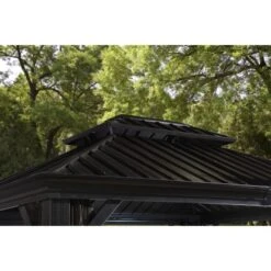 Sojag Aluminium Pavillon Messina 10 X 12 Anthrazit 298 Cm X 363 Cm X 291 Cm -Doppler Verkäufe 2024 741 sj03100 messina10x12 3