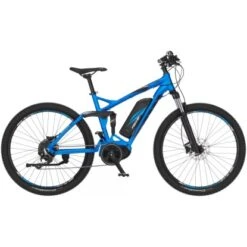 Fischer E-Bike Mountainbike Montis EM Blau Matt
