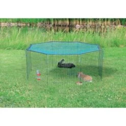 Trixie Freilaufgehege Natura Mit Netz ø 150 Cm X 57 Cm Grün