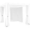 Bizzotto Vorhang Und Netz Für Pergola Ocean Weiß 238 Cm X 294 Cm 4er-Set -Doppler Verkäufe 2024 8051836466951 11003200 1