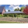 Karibu Pavillon Bever 5 Kdi Mit Verlängerung 639 Cm X 289 Cm X 296 Cm -Doppler Verkäufe 2024 806165 3739 01