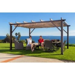 Paragon Aluminium Pergola Modena Espresso 623 Cm X 360 Cm -Doppler Verkäufe 2024 814987 1741 5