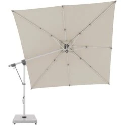 Doppler Ampelschirm Expert 300 Cm X 300 Cm Natur Mit Kurbelmechanik -Doppler Verkäufe 2024 821968 1948 04