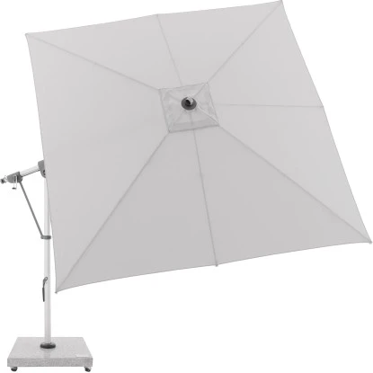 Doppler Ampelschirm Expert 300 Cm X 300 Cm Hellgrau Mit Kurbelmechanik 5 Doppler Ampelschirm Expert 300 Cm X 300 Cm Hellgrau Mit Kurbelmechanik – Bild 3