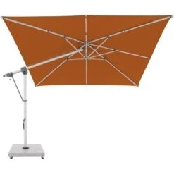 Doppler Ampelschirm Expert 300 Cm X 300 Cm Terracotta Mit Kurbelmechanik -Doppler Verkäufe 2024 821986 1948 04