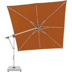 Doppler Ampelschirm Expert 300 Cm X 300 Cm Terracotta Mit Kurbelmechanik -Doppler Verkäufe 2024 821986 1948 05