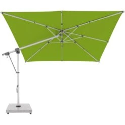 Doppler Ampelschirm Expert 300 Cm X 300 Cm Smaragd Mit Kurbelmechanik -Doppler Verkäufe 2024 821990 1948 04