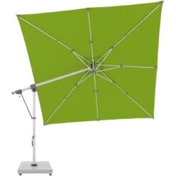 Doppler Ampelschirm Expert 300 Cm X 300 Cm Smaragd Mit Kurbelmechanik -Doppler Verkäufe 2024 821990 1948 05
