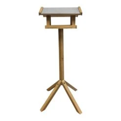 Esschert Design Futterhaus Eiche Rechteckig