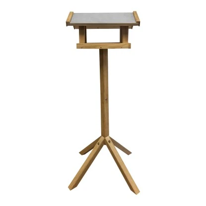 Esschert Design Futterhaus Eiche Rechteckig 3 Esschert Design Futterhaus Eiche Rechteckig