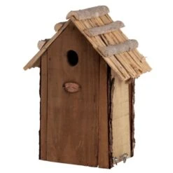 Esschert Design Nistkasten Kohlmeise Strohdach