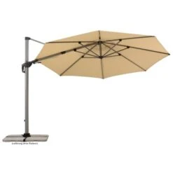 Schneider Schirme Ampelschirm Bermuda Ø 350 Cm Natur Mit Kurbelmechanik -Doppler Verkäufe 2024 828777 2630 3