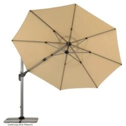 Schneider Schirme Ampelschirm Bermuda Ø 350 Cm Natur Mit Kurbelmechanik -Doppler Verkäufe 2024 828777 2630 5