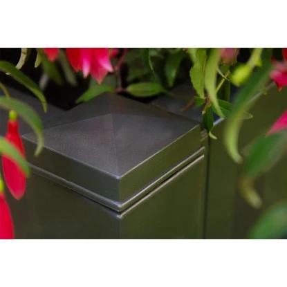 KHW Spalier 2-tlg. Mit Erdspieß Anthrazit 140 Cm X 100 Cm X 6 Cm 5 KHW Spalier 2-tlg. Mit Erdspieß Anthrazit 140 Cm X 100 Cm X 6 Cm – Bild 3