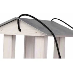 Siena Garden Futterspender Kiefer Weiß Und Silber 19 Cm X 19 Cm X 28 Cm FSC® -Doppler Verkäufe 2024 852001 1346 2