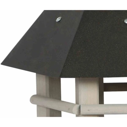 Siena Garden Vogelhaus Kiefer Hellgrau Und Anthrazit 29 Cm X 33 Cm X 35 Cm FSC® 7 Siena Garden Vogelhaus Kiefer Hellgrau Und Anthrazit 29 Cm X 33 Cm X 35 Cm FSC® – Bild 5